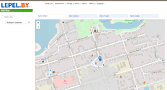 Desktop Screenshot of maps.lepel.by