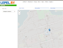 Tablet Screenshot of maps.lepel.by